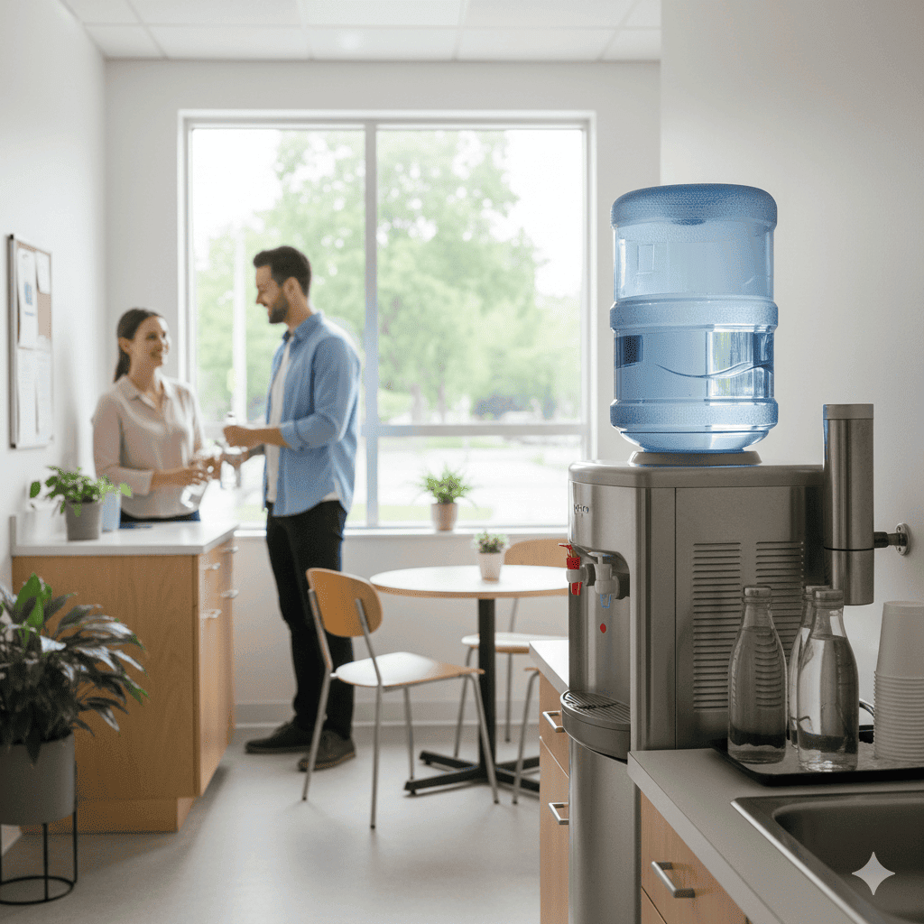 Petite entreprise, grand choix : quelle fontaine à eau pour moins de 10 salariés ?