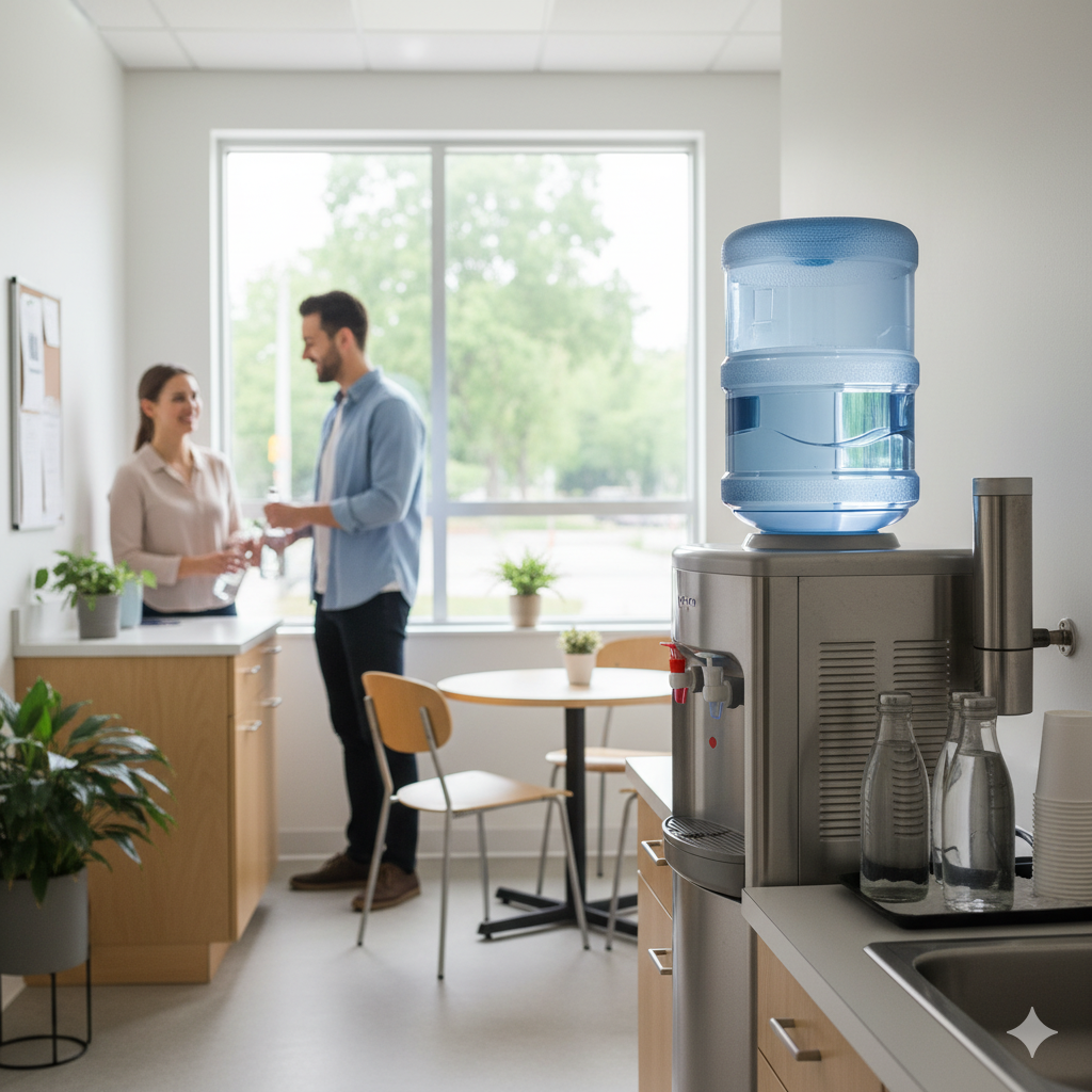 Petite entreprise, grand choix : quelle fontaine à eau pour moins de 10 salariés ?